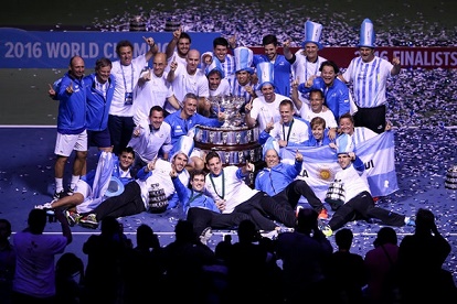 الأرجنتين تحرز لقبها الأول في كأس ديفيس