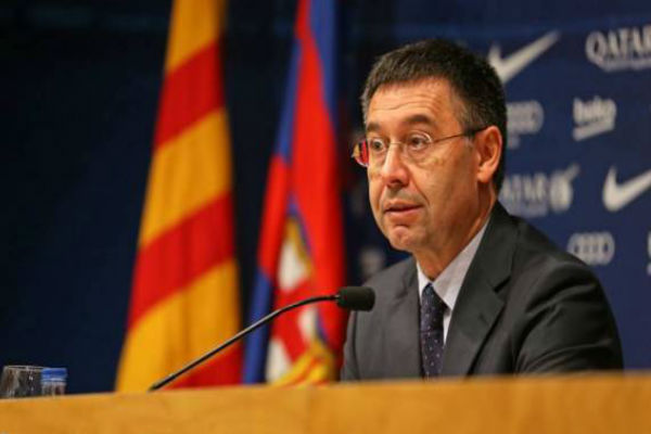 رئيس برشلونة بارتوميو
