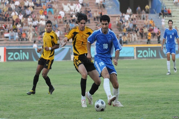 أربيل إلى المركز الثالث مؤقتاً في الدوري العراقي