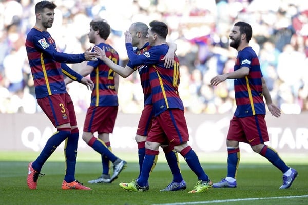 برشلونة يواصل إنتصاراته في الليغا
