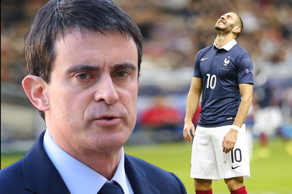 مانويل فالس يؤكد على أهمية ضم بنزيمة لصفوف المنتخب الفرنسي