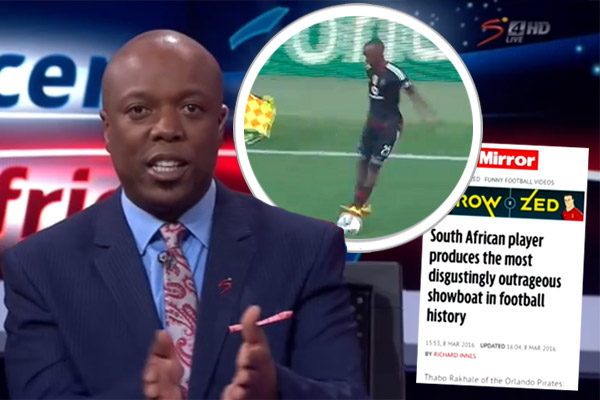 تلفزيون جنوب أفريقيا ينتقد صحيفة بريطانية لمهاجمتها لاعب مهاري
