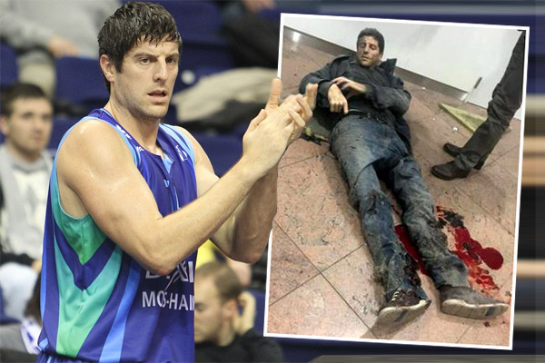 نجم كرة السلة البلجيكية أحد مصابي تفجيرات بروكسل