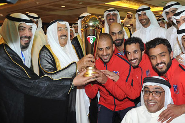 الكويت توج بطلا للنسخة 55 من بطولة كأس امير الكويت
