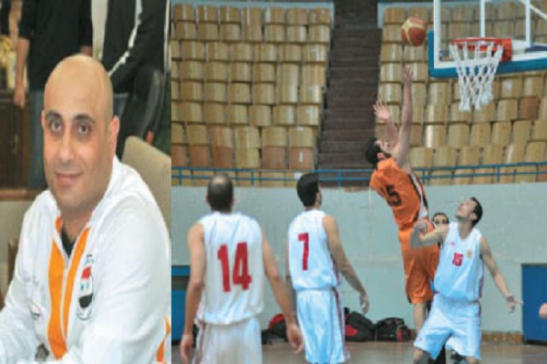قائد سوريا السابق بكرة السلة طريف قوطرش