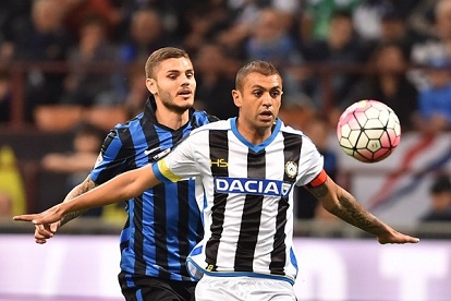 مباراة إنتر-أودينيزي الأولى في تاريخ 