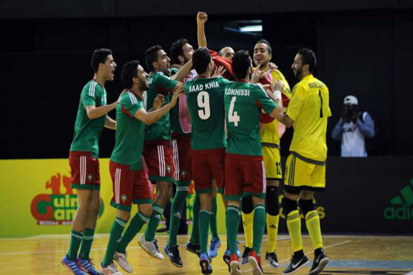 المغرب يحرز لقب بطولة أمم افريقيا داخل قاعة