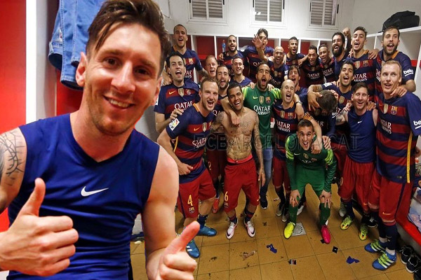 ميسي يوجه رسالة إلى جماهير برشلونة بعد الفوز بلقب الليغا