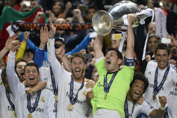 ريال مدريد بطل دوري الأبطال في عام 2014