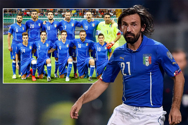 بيرلو خارج تشكيلة إيطاليا في نهائيات كأس أمم أوروبا