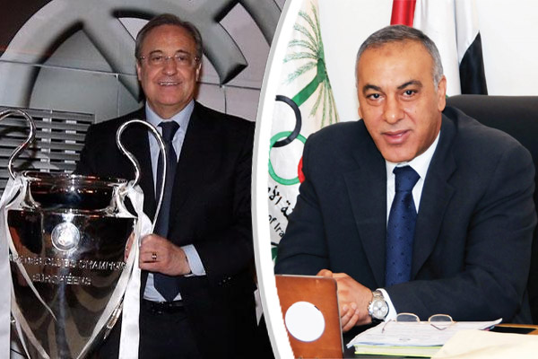 رئيس اللجنة الاولمبية العراقية رعد حمودي لن ينسى مواقف رئيس ريال مدريد