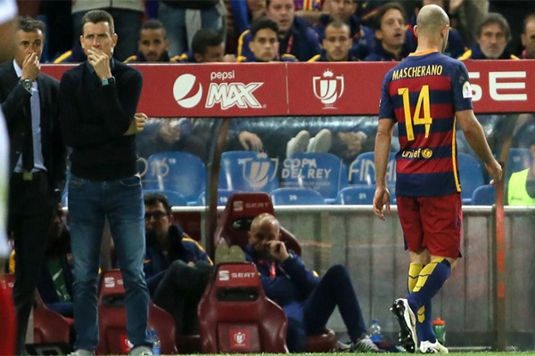 ماسكيرانو يرغب في الرحيل عن برشلونة والانتقال إلى يوفنتوس