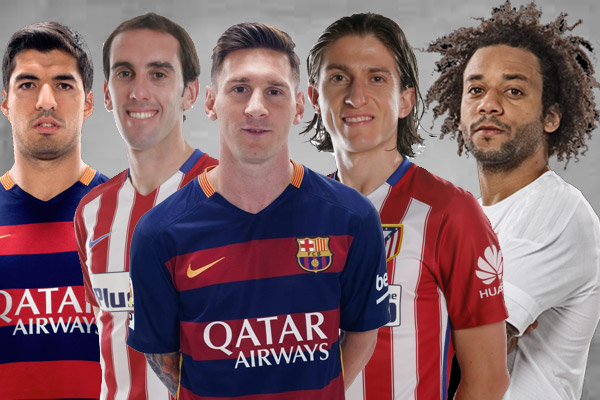 التشكيلة المثالية شهدت هيمنة لاعبي الدوري الإسباني بتواجد سبعة أسماء