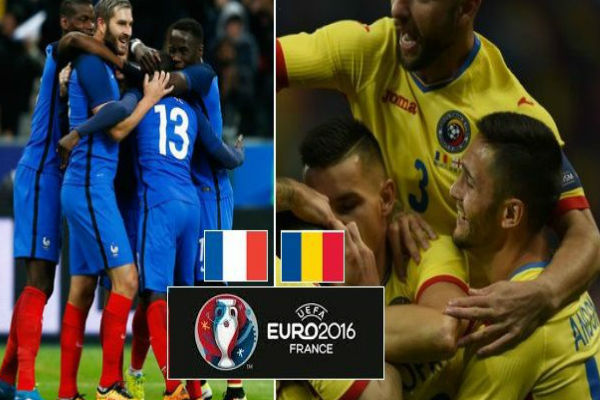 افتتاح يورو 2016 بين المضيفة فرنسا ورومانيا