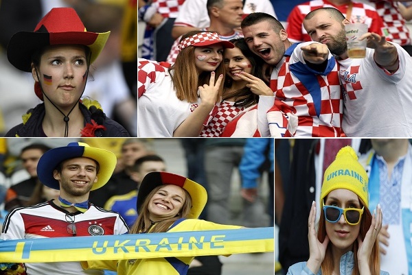 فرحة ألمانية وكرواتية وحسرة أيرلندية وأوكرانية في صور