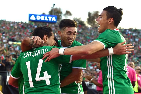  المكسيك الى ربع النهائي بتخطيها جامايكا