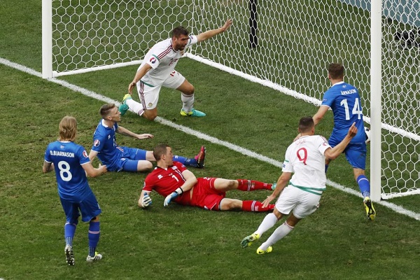 أيسلندا تهدر فوزاً تاريخياً أمام المجر