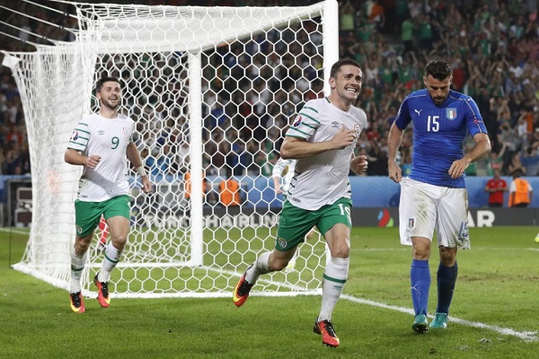 إيرلندا تخطف بطاقة التأهل للمرة الاولى في تاريخها
