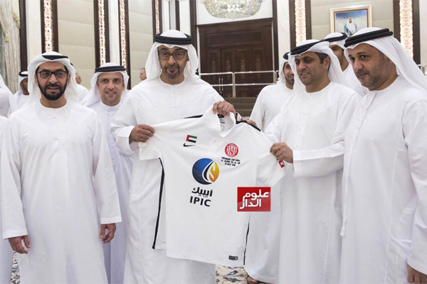 ثمن الشيخ محمد بن زايد آل نهيان دور جميع الفرق الكروية الأخرى المشاركة في كأس رئيس الدولة
