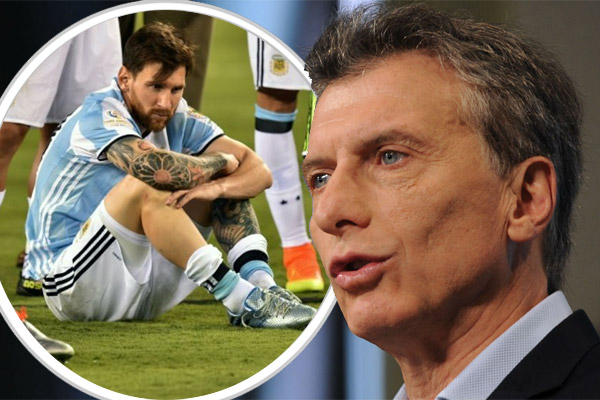 رئيس الأرجنتين يطالب ميسي بالعدول عن قرار اعتزاله دولياً