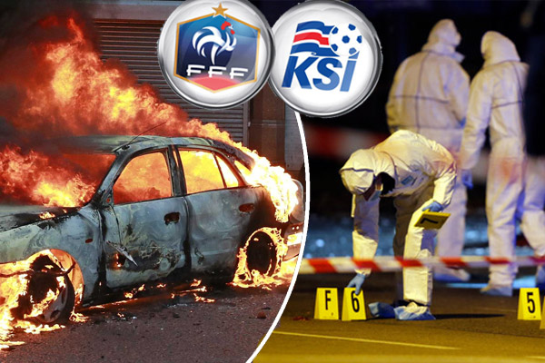 الشرطة الفرنسية تفجر سيارة مشبوهة بالقرب من ملعب مباراة فرنسا وايسلندا