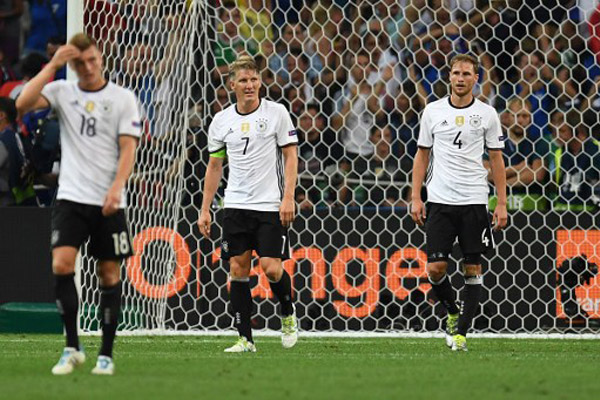 خيبة ألمانية بعدالفشل في التأهل لنهائي كأس أوروبا