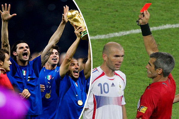 المنتخب الفرنسي خسر نهائي كأس العالم 2006 بطريقة تراجيدية