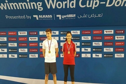 دانيا سباحة شابة تحلم بان ترفع علم ليبيا في الأولمبياد