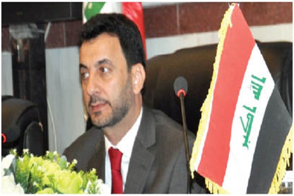 وزير الشباب والرياضة العراقي عبد الحسين عبطان