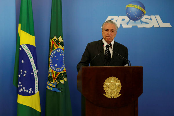 الرئبس البرازيلي مرتاح الباب إزاء الترتيبات الأمنيّة للأولمبياد