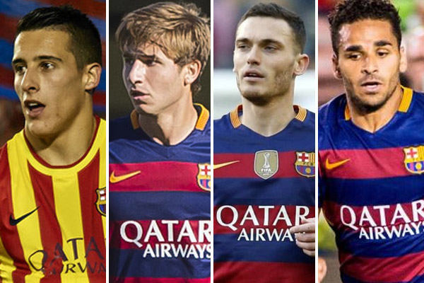 برشلونة يقرر التخلص من 4 لاعبين