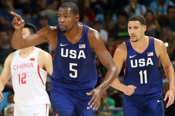 المنتخب الأمريكي يكتسح الصين