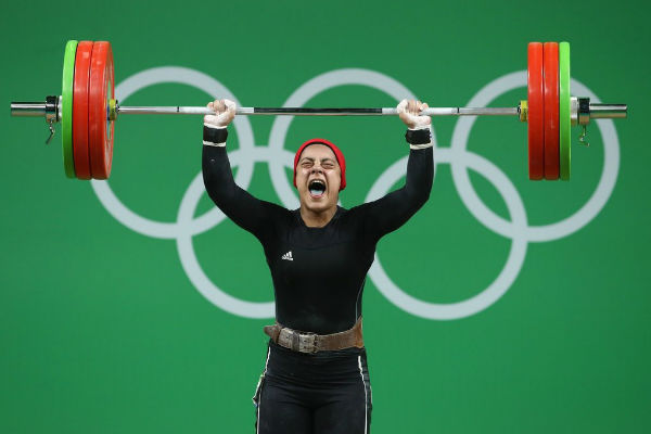  المصرية سارة احمد تحرز الميدالية البرونزية