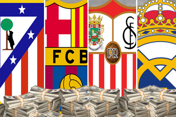 أتلتيكو مدريد يتصدر قائمة أكثر الأندية الإسبانية إنفاقا في الميركاتو الصيفي 2016