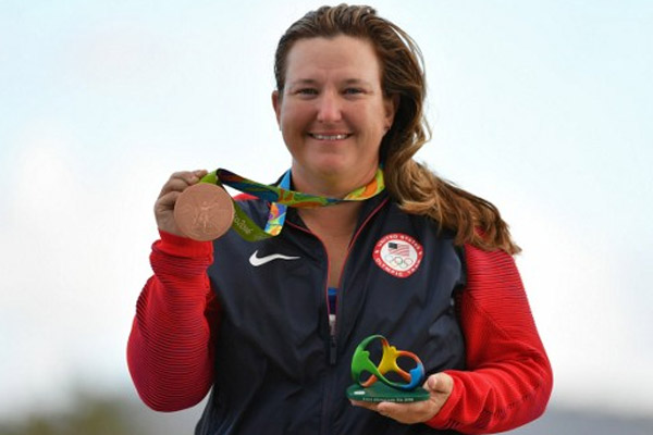  باتت الرامية الاميركية كيمبرلي روده اول رياضية تحرز ميدالية فردية على الاقل في 6 اولمبيادات صيفية متتالية