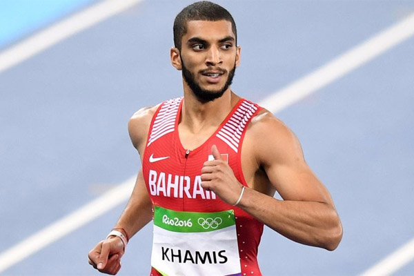 البحريني علي خميس تأهل الى الدور نصف النهائي من سباق 400 م
