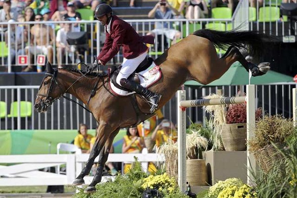  الفارس القطري الشيخ علي بن خالد آل ثاني 