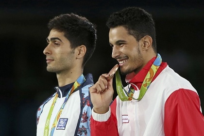 برونزية ثامنة للعرب وفارس قطري يلامس منصة التتويج