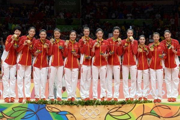  توجت الصين بذهبية مسابقة الكرة الطائرة للسيدات للمرة الثالثة في تاريخها
