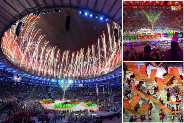 كرنفال عملاق في ختام ألعاب ريو دي جانيرو الأولمبية