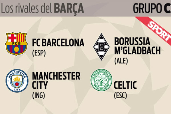 برشلونة وقع مع منافسين أقوياء أبرزهم مانشستر سيتي الإنكليزي
