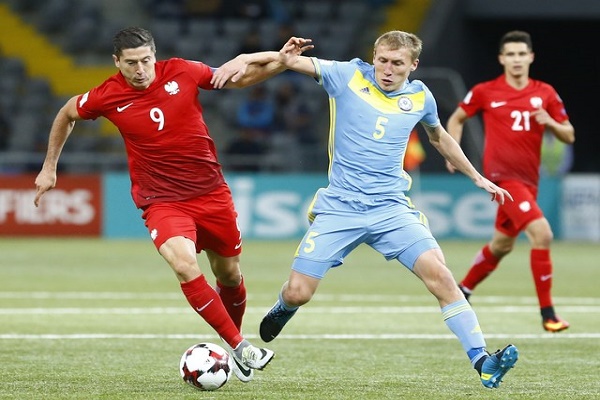 تعادل كازخستان وبولندا في تصفيات مونديال 2018