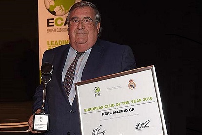 رابطة الأندية الأوروبية تكافئ ريال مدريد بجائزة جديدة