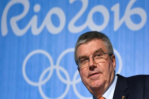 رئيس اللجنة الاولمبية الدولية الالماني توماس باخ