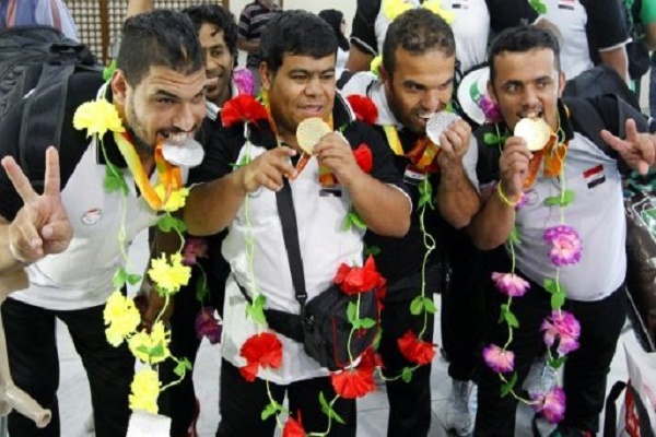رياضيون عراقيون يتحدون إعاقتهم ويحصدون خمس ميداليات في الألعاب البارالمبية 