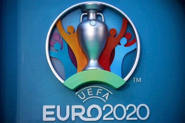 شعار بطولة أمم أوروبا لكرة القدم 2020، والتي ستكون تكون نسخة استثنائية جدًا من حيث التنظيم