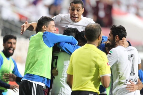 النصر يُقصي العين ويبلغ مع حتا نصف نهائي كأس الإمارات