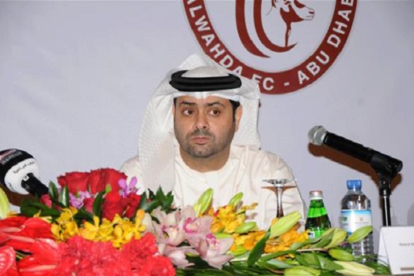 أحمد الرميثي، رئيس شركة كرة القدم في نادي الوحدة، شكك في التحكيم بشكل مباشر 