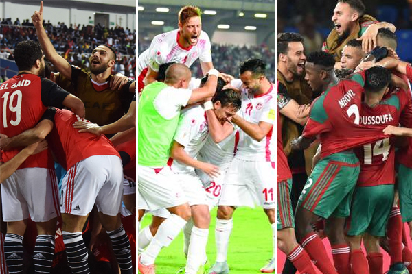 تونس على ابواب التأهل لمونديال روسيا فيما لا يزال مصير المغرب ومصر في يدهما