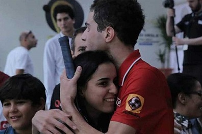 زوجان مصريان يحققان سابقة في السكواش: لقبي بطولة في اليوم نفسه